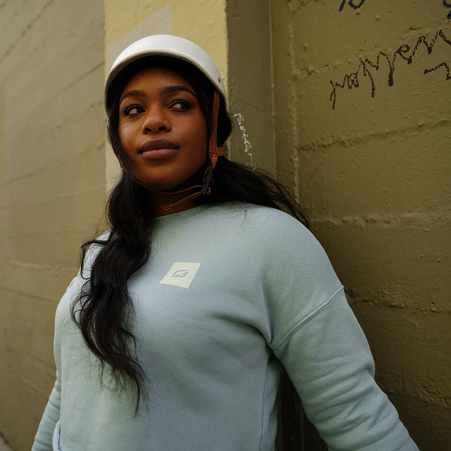 Patch Cropped Crew Fleece - Image 4