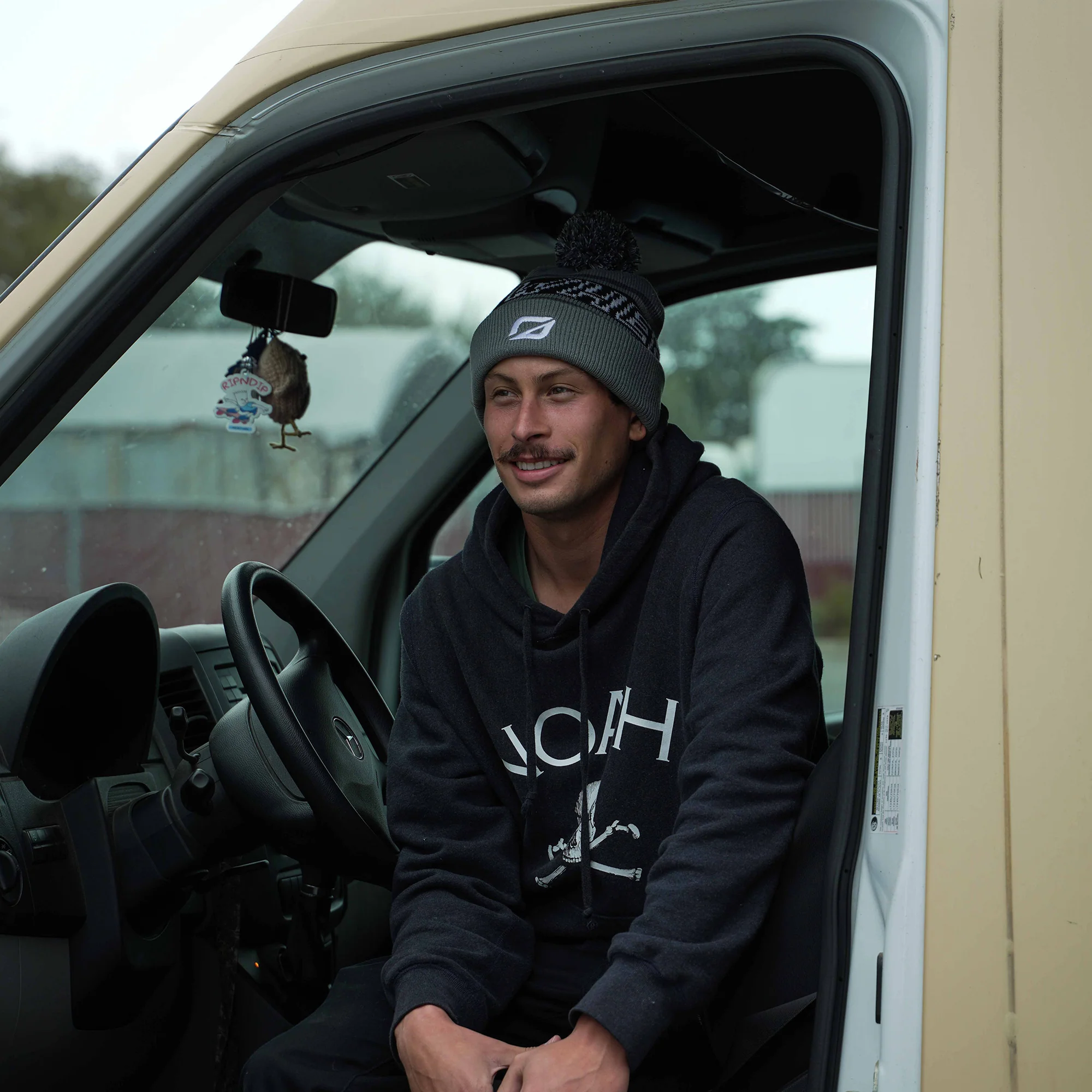 Onewheel Knit Hockey Beanie - Image 3