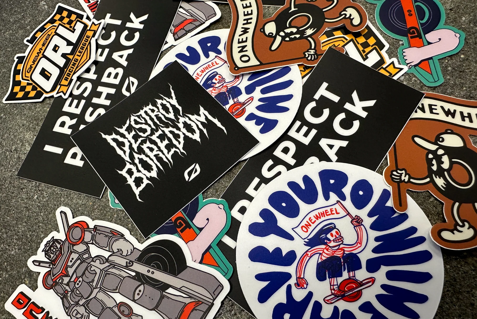 Onewheel Vinyl Sticker Pack - Image 2