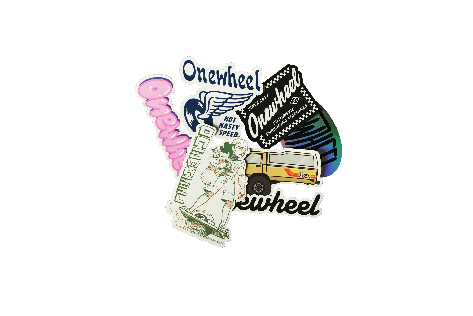 Onewheel Vinyl Sticker Pack III - Image 2